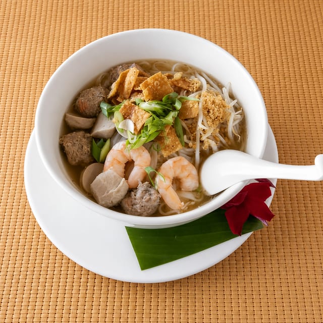 Tom Yum Noodle Soup.